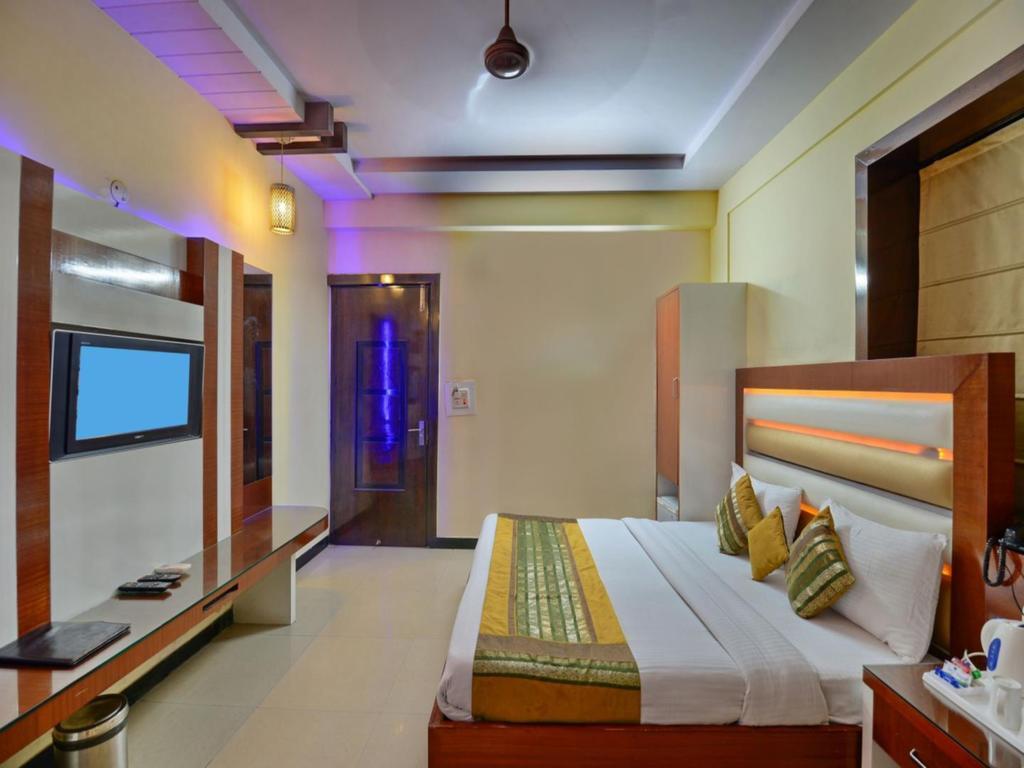 Hotel Star Plaza@New Delhi Railway Station Kültér fotó